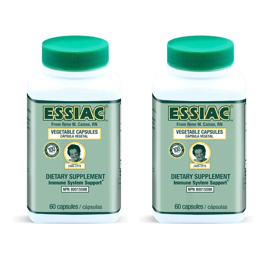 Essiac Tea All-Natural Herbal Extract Capsules, 60 Capsules