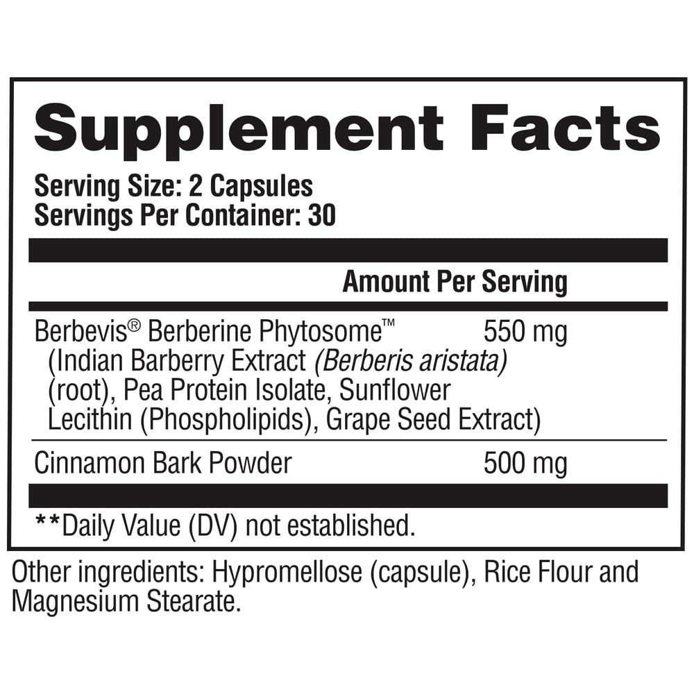 GAT SPORT Pro Berberine Berbevis Ceylon Cinnamon Extract Powder 26.4 oz