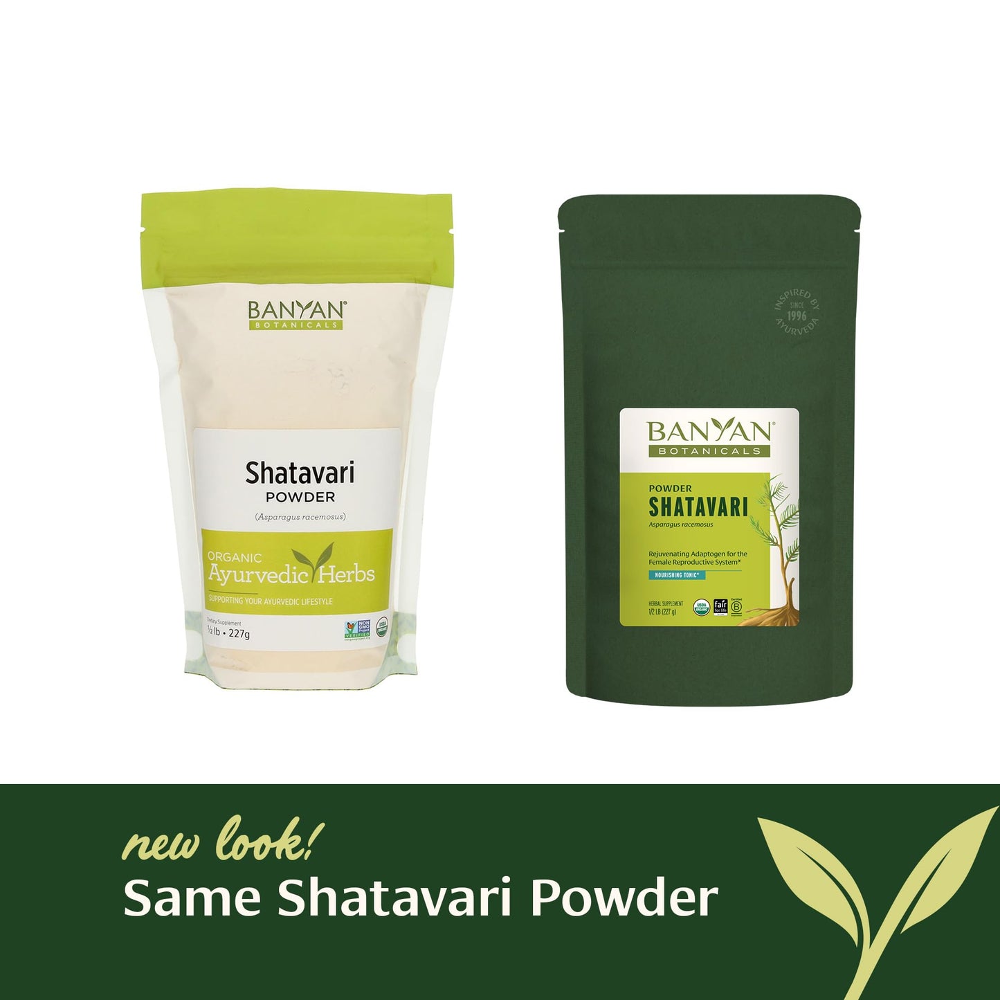 Banyan Botanicals Organic Shatavari Powder 8 oz