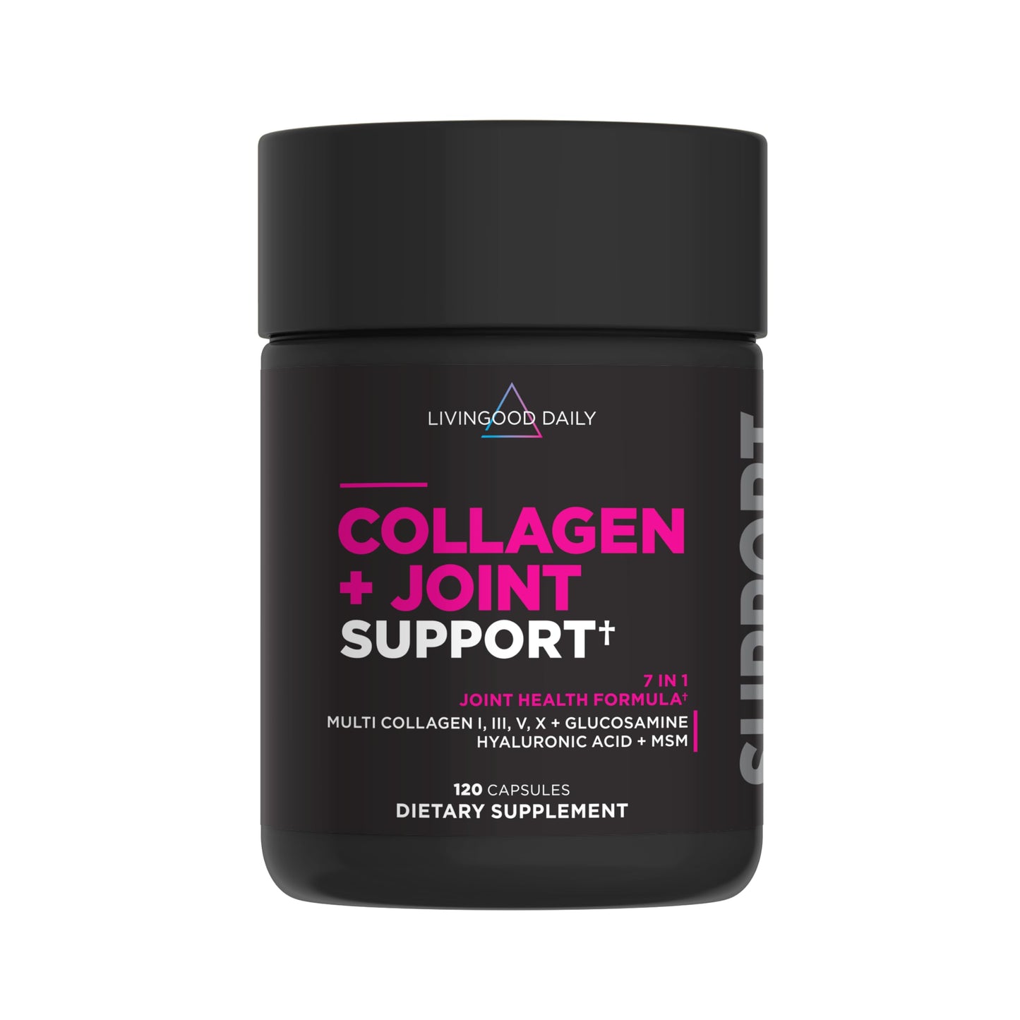 Livingood Daily Collagen + Joint Support Capsules 120