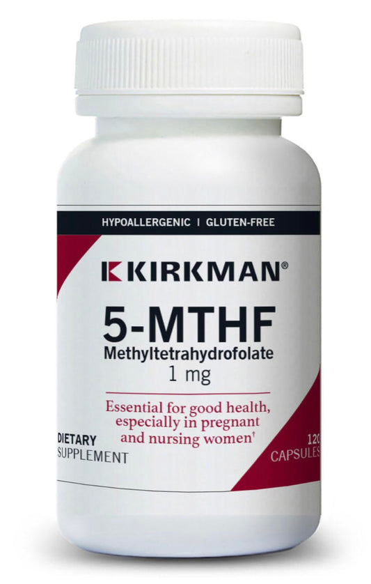 Kirkman 5-MTHF - 5-METHYLTETRAHYDROFOLATE Capsule 180