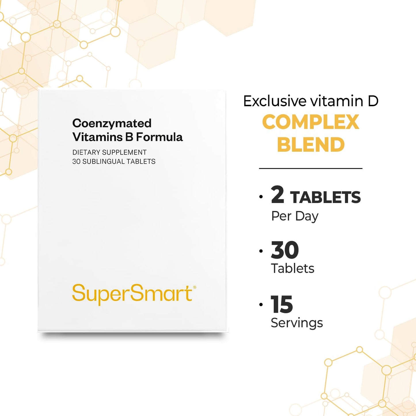 Supersmart Coenzymated B Formula Tablet 30 Tablets