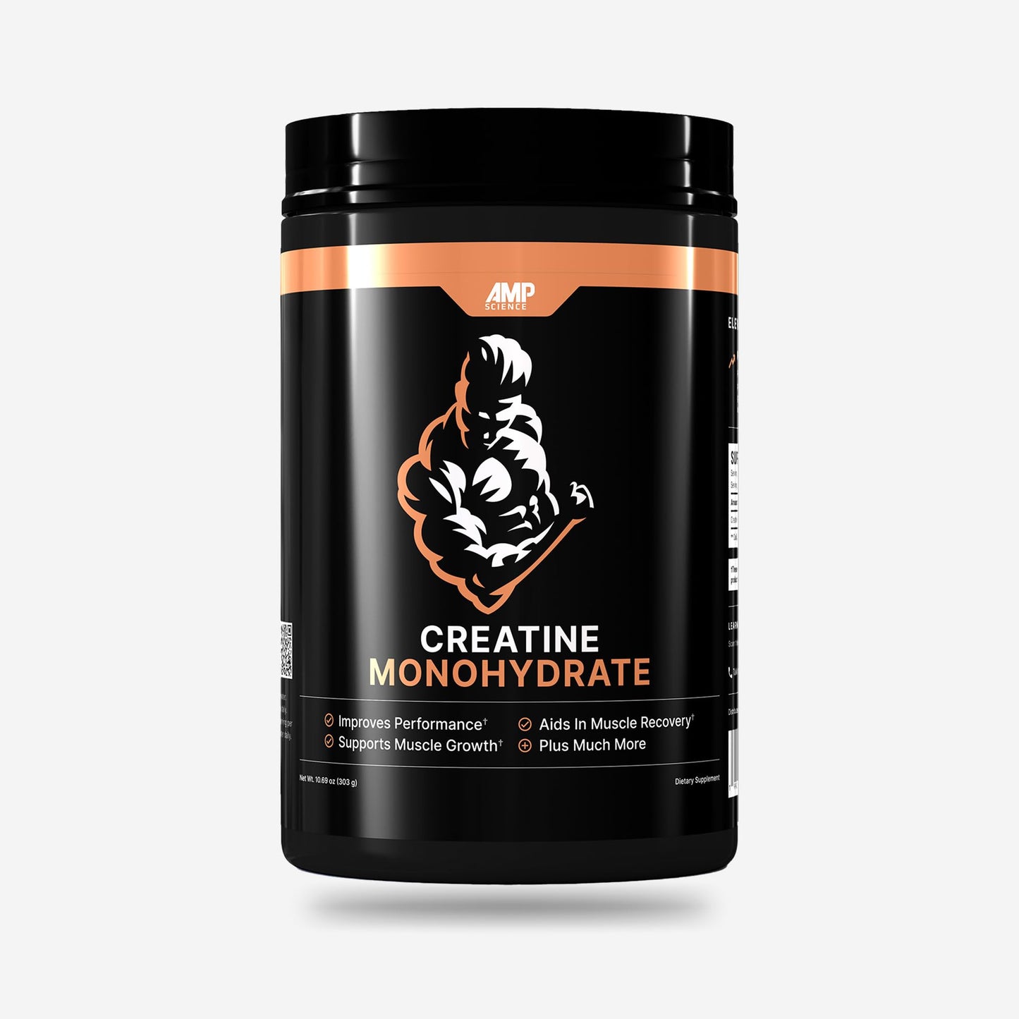AMP Science Creatine Monohydrate Powder 10.69 Ounce