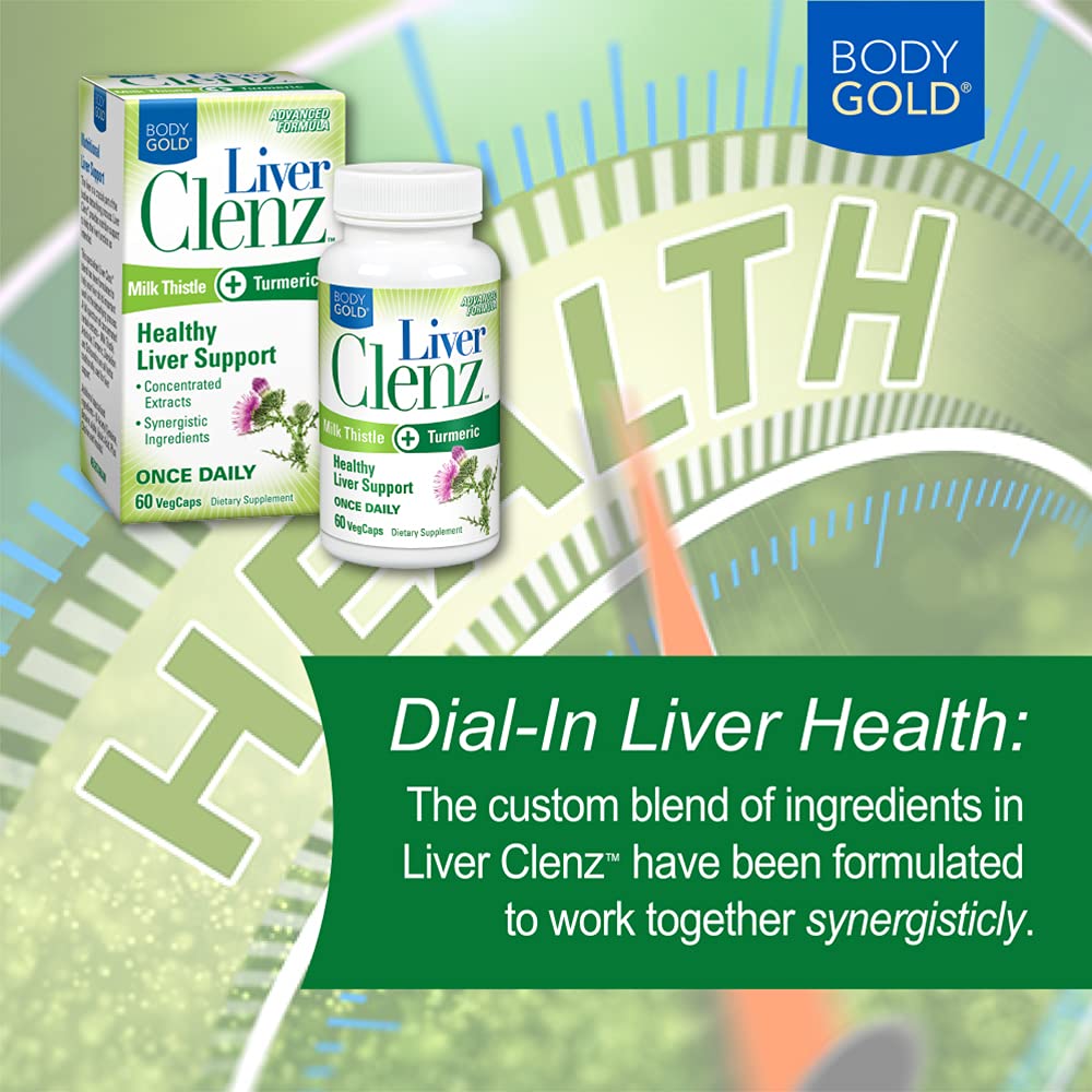 Body Gold Liver Clenz Capsule 60 Count