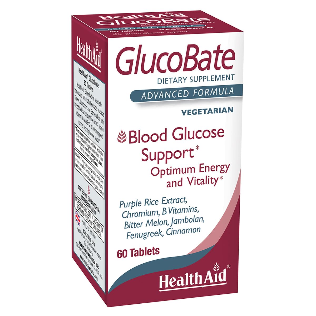 HealthAid GlucoBate 60 Tablets