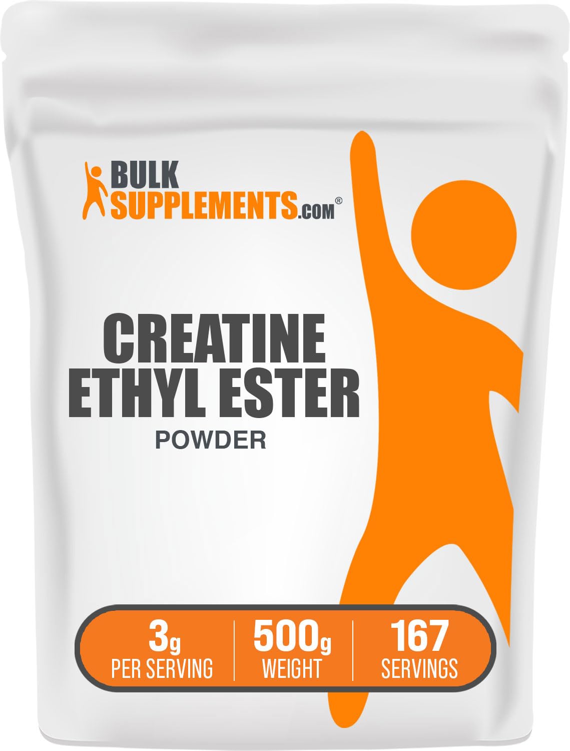 BulkSupplements Creatine Ethyl Ester HCl Powder 17.6 oz