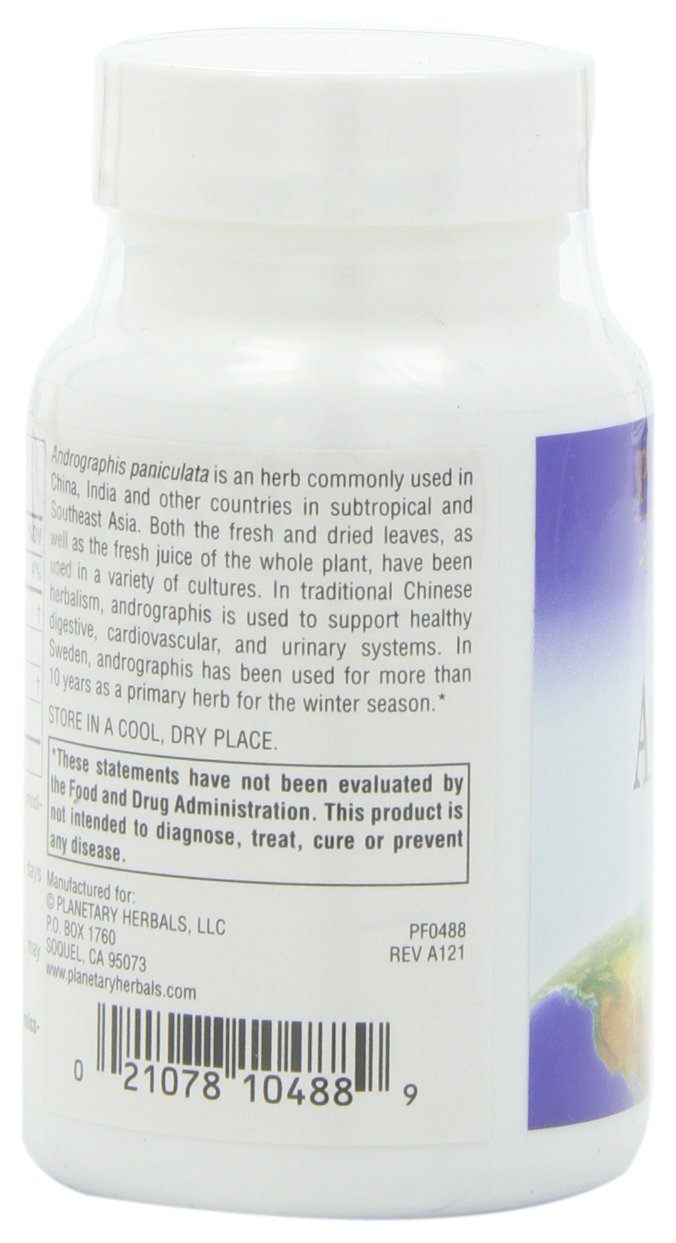 Planetary Herbals Full Spectrum Andrographis 400mg - Ayurvedic Herb Tablets, 240 Tablets