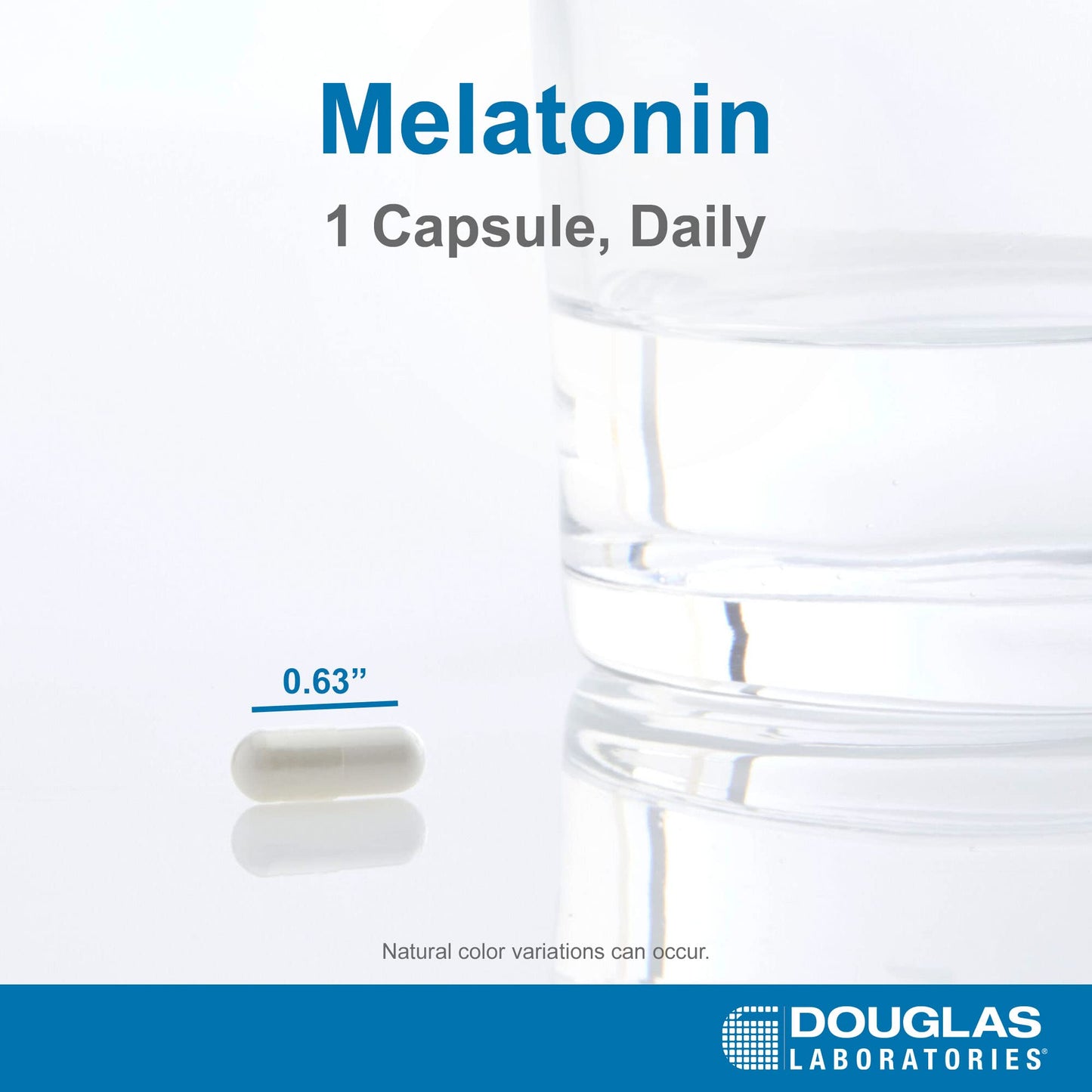 Douglas Laboratories Melatonin 3 mg Capsule, 60 Count