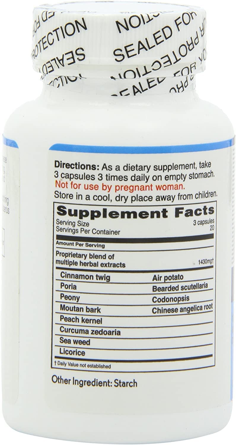 Balanceuticals Ovary & Uterus Clean 120 Capsules