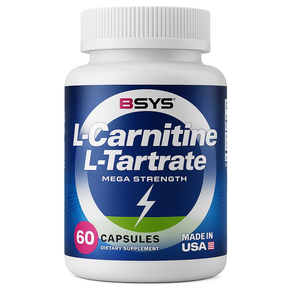 BSYS L-Carnitine for Adult Fitness Exercise Capsule 60 Capsules