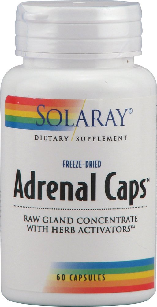Solaray Adrenal Caps Capsule 60 Count