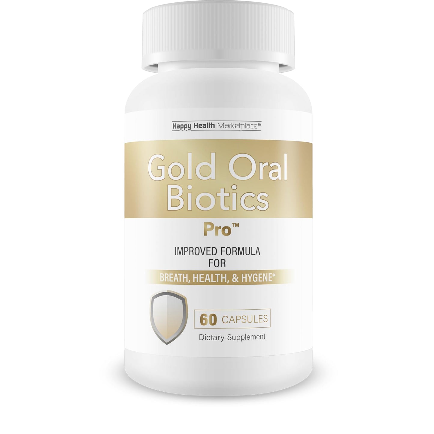 Happy Health Marketplace Gold Oral Biotics Pro Capsule 60 Count