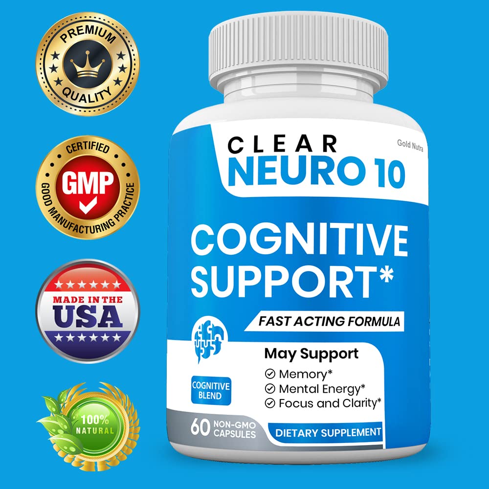 Gold Nutra Clear Neuro 10 Capsules 3-Pack