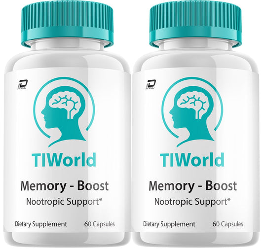 Indelo Tiworld Brain Supplement Capsules, 120 Capsules