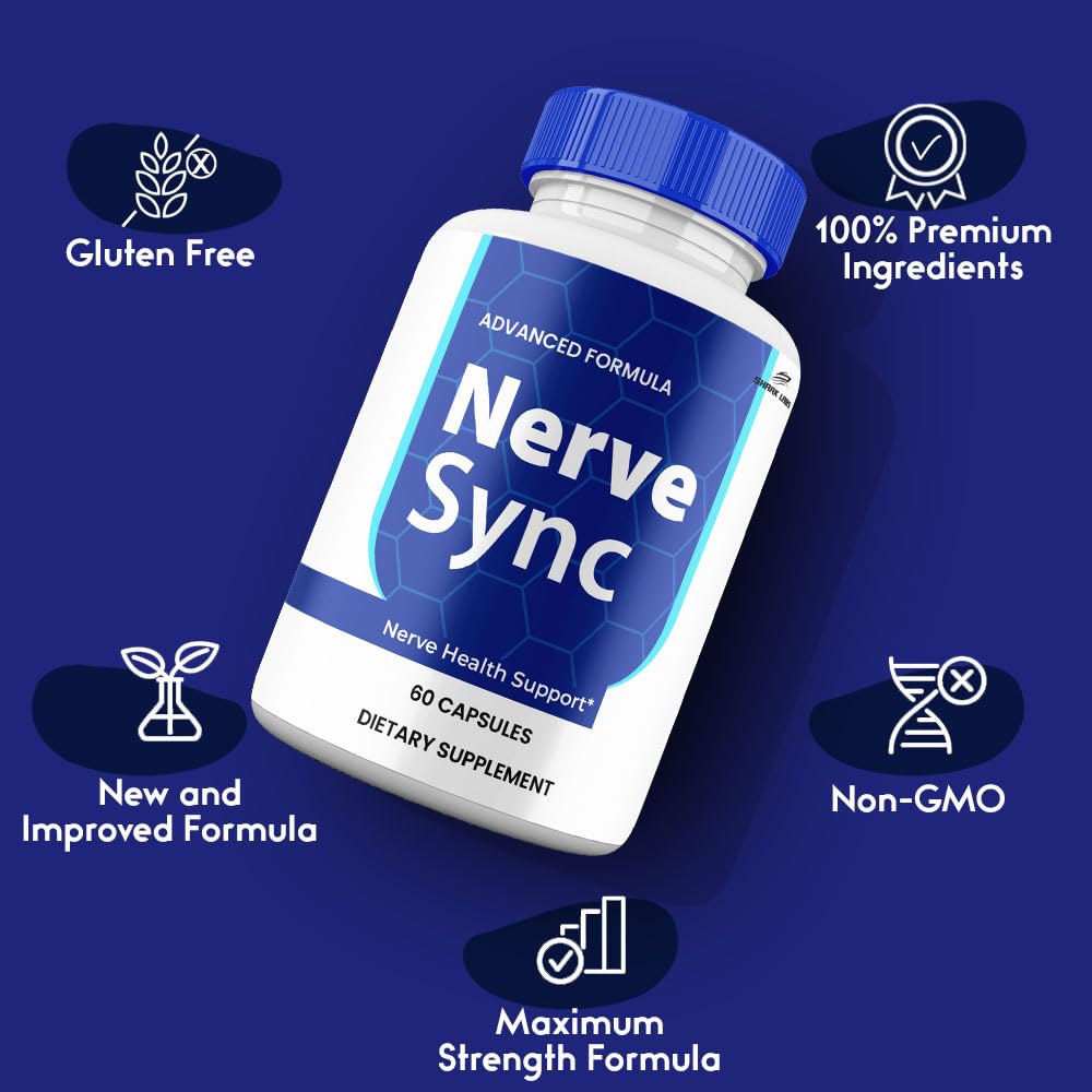Shark Labs Nerve Sync Capsules Capsule 60 Count