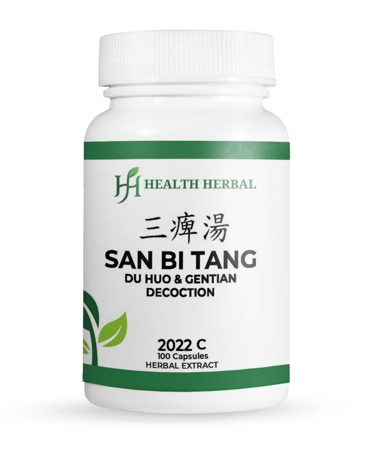 Health Herbal HH2022C San Bi Tang/Du Huo & Gentian Decoction Capsules 100