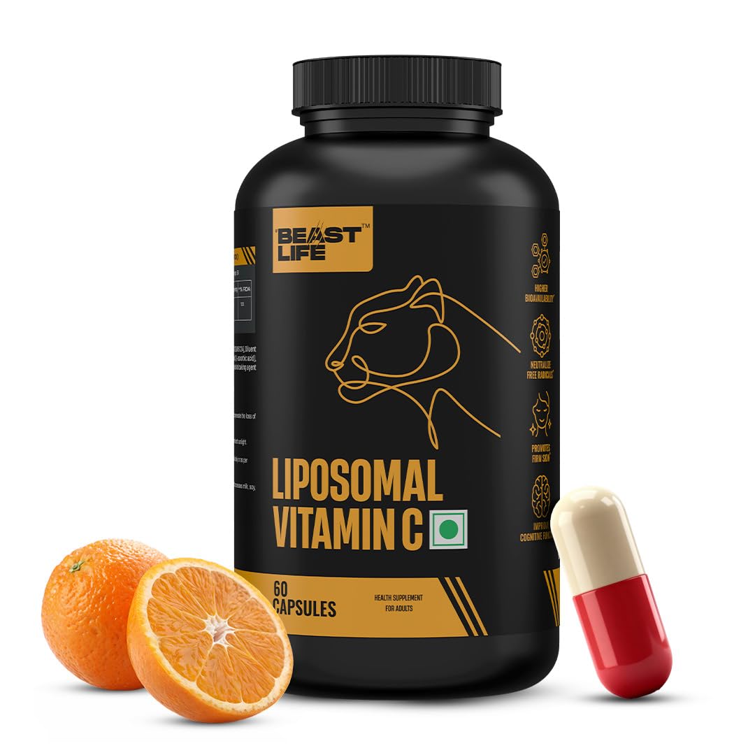 BEASTLIFE Liposomal Vitamin C Capsule 60 Count