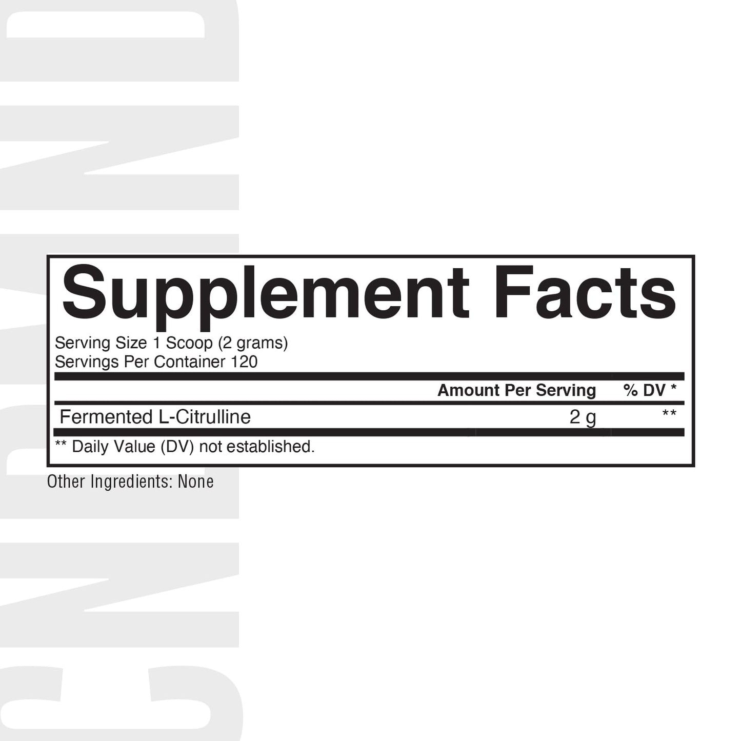 CONDEMNED 100% Pure Fermented L-Citrulline Powder, Unflavored, 1