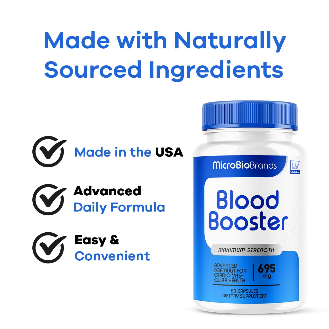 LIVORKA Microbio Capsules 180 Capsules
