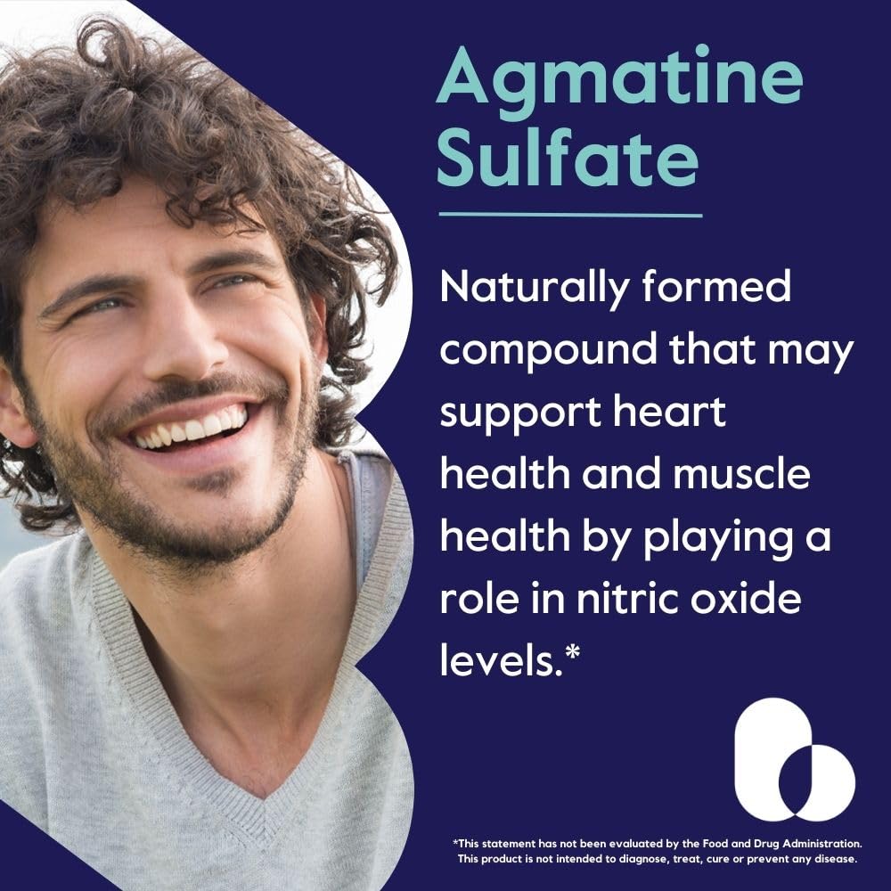 BESTVITE Agmatine Sulfate 500mg Capsule, 240 Count