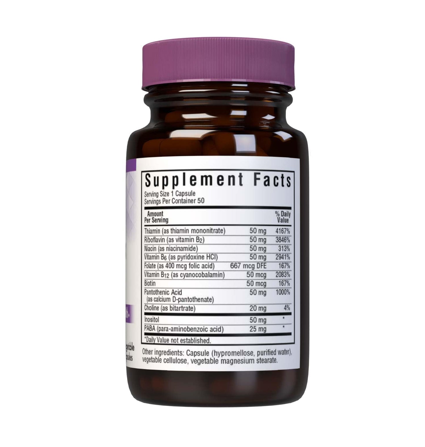 BlueBonnet Vitamin B Complex 50 Capsules