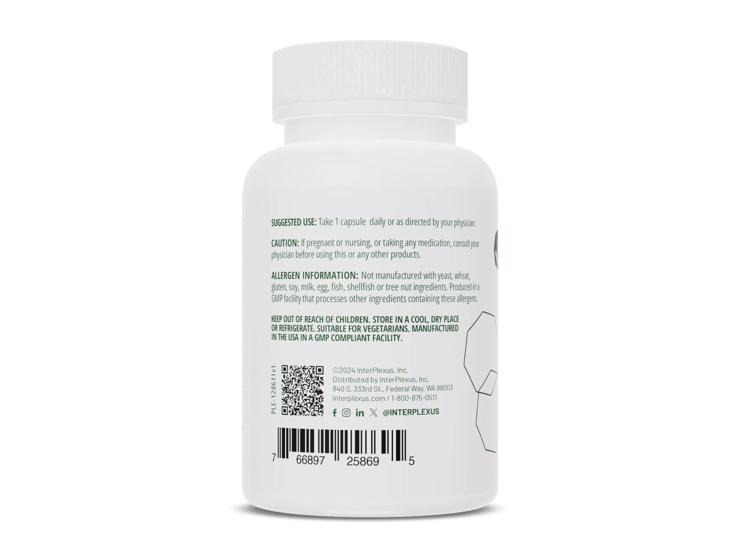 InterPlexus Zinc Plus 60 Capsules