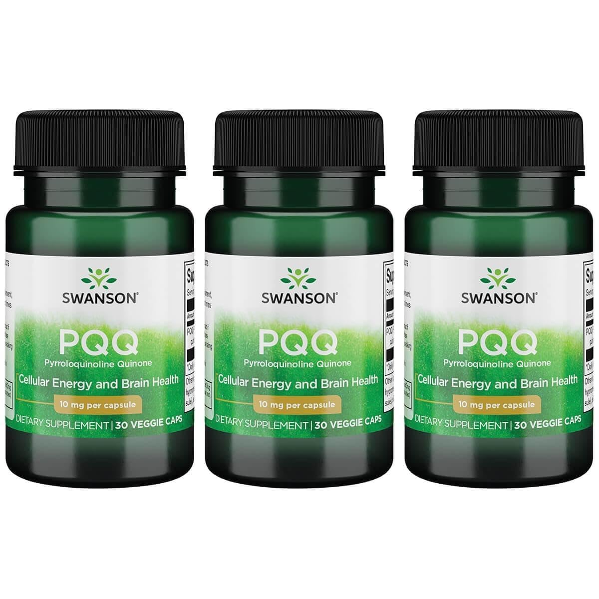 Swanson PQQ Pyrroloquinoline Quinone 10 mg 90 Vegan Capsules