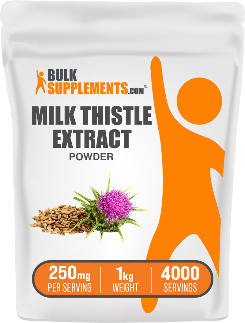 BulkSupplements Milk Thistle Extract Powder 35.27 Ounce
