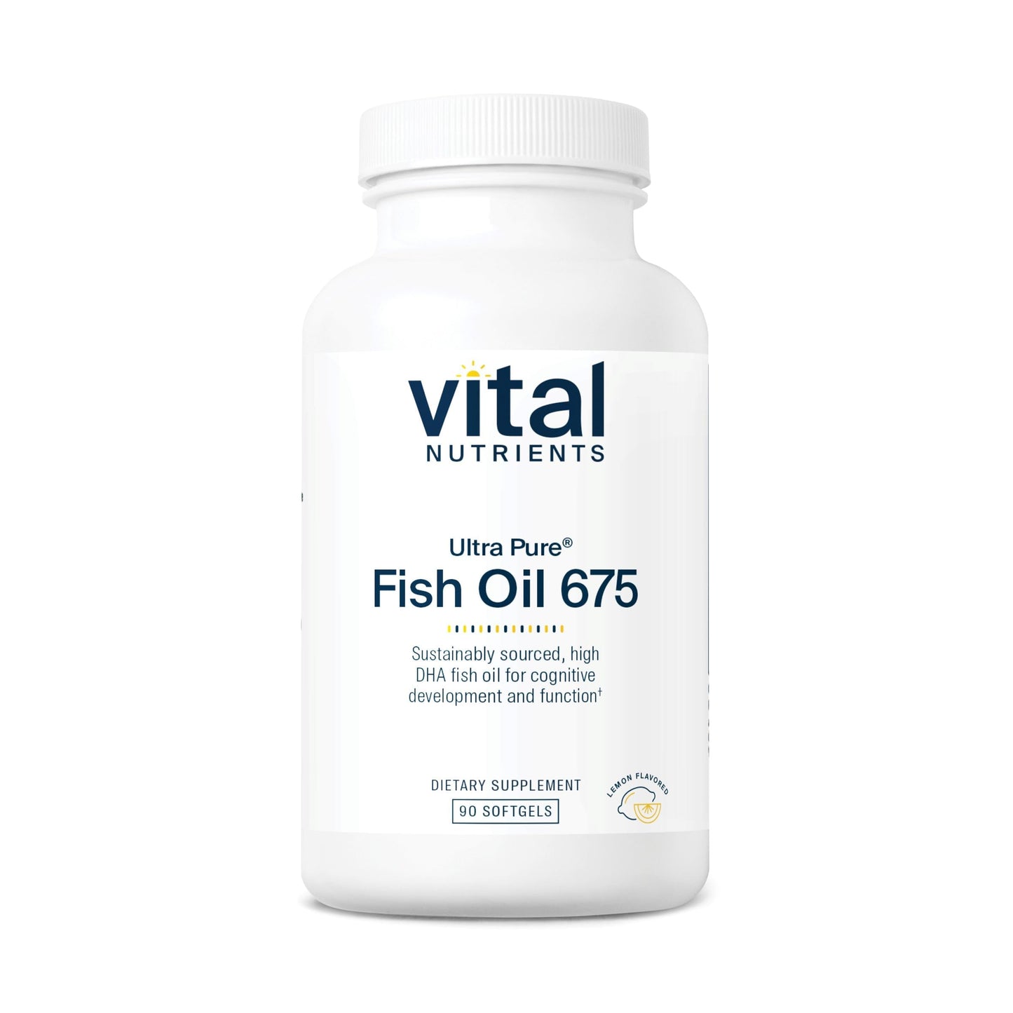 Vital Nutrients Ultra Pure Fish Oil 675 Softgels 90