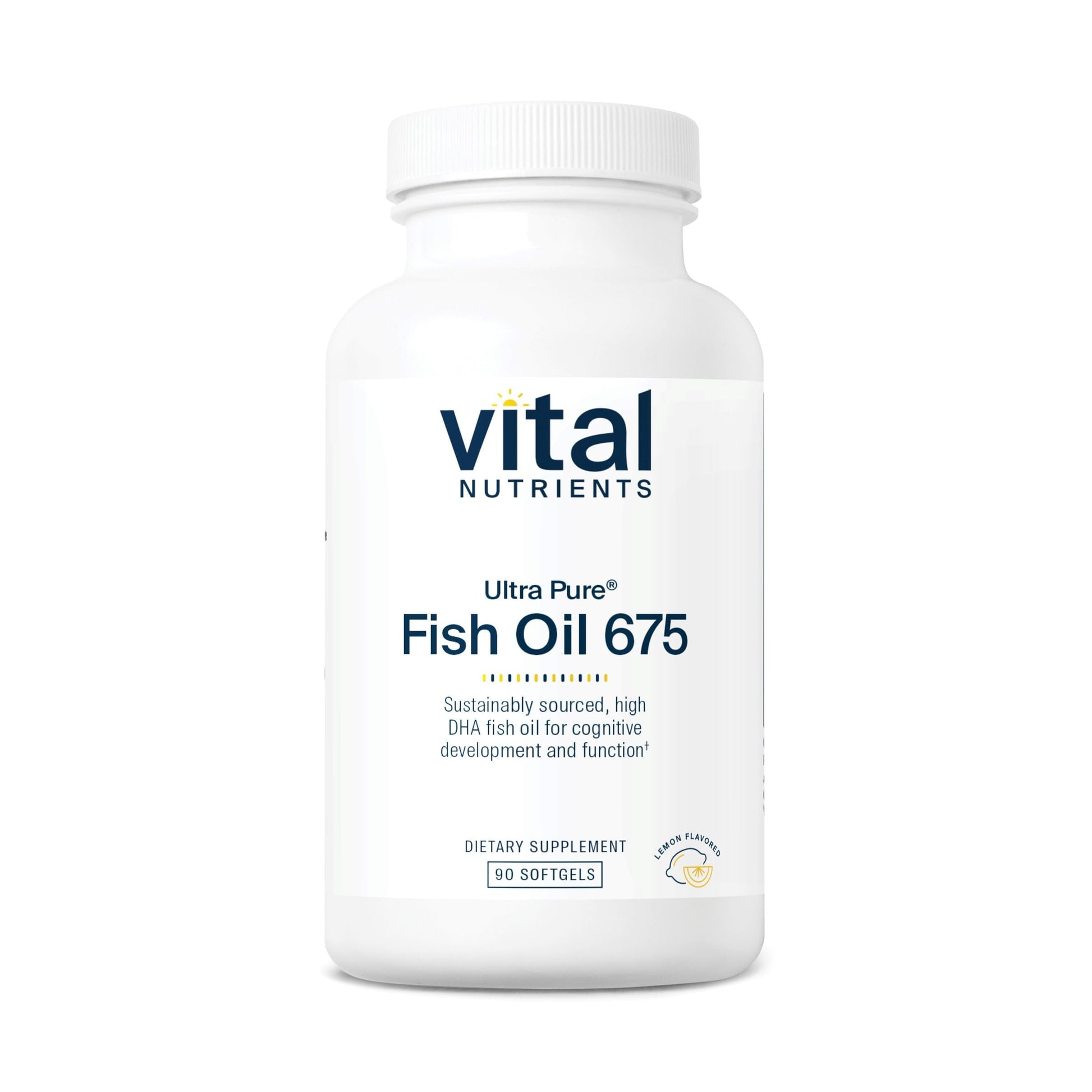 Vital Nutrients Ultra Pure Fish Oil 675 Softgels 90