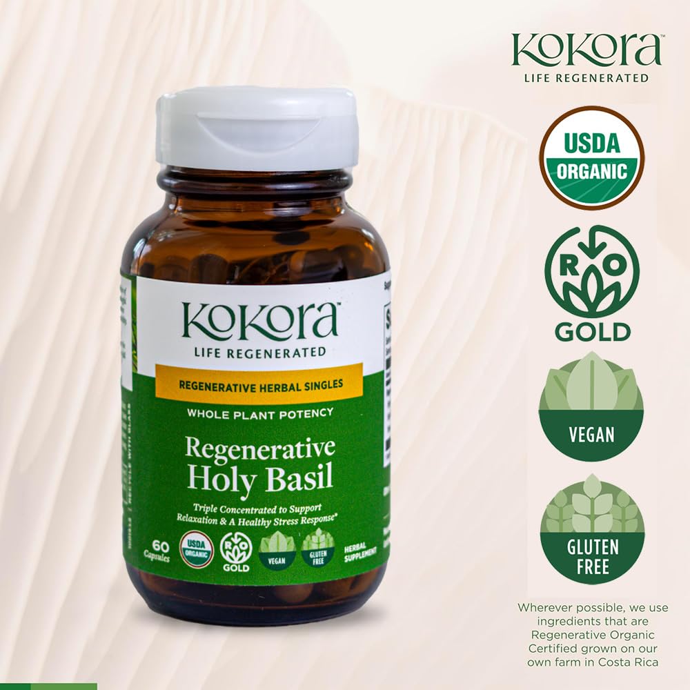 kokora Regenerative Holy Basil Capsule 60 Capsules