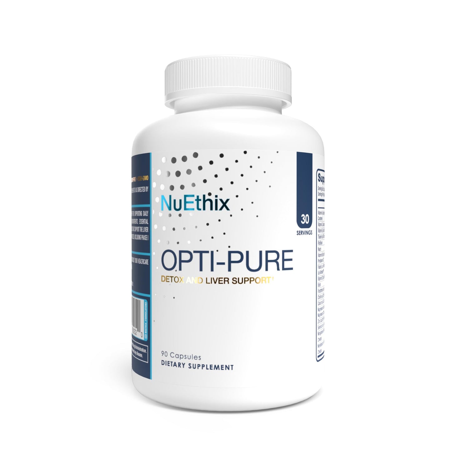NuEthix Formulations Opti-Pure Daily Nutritional Support for Detoxification Powder, 3.56 oz