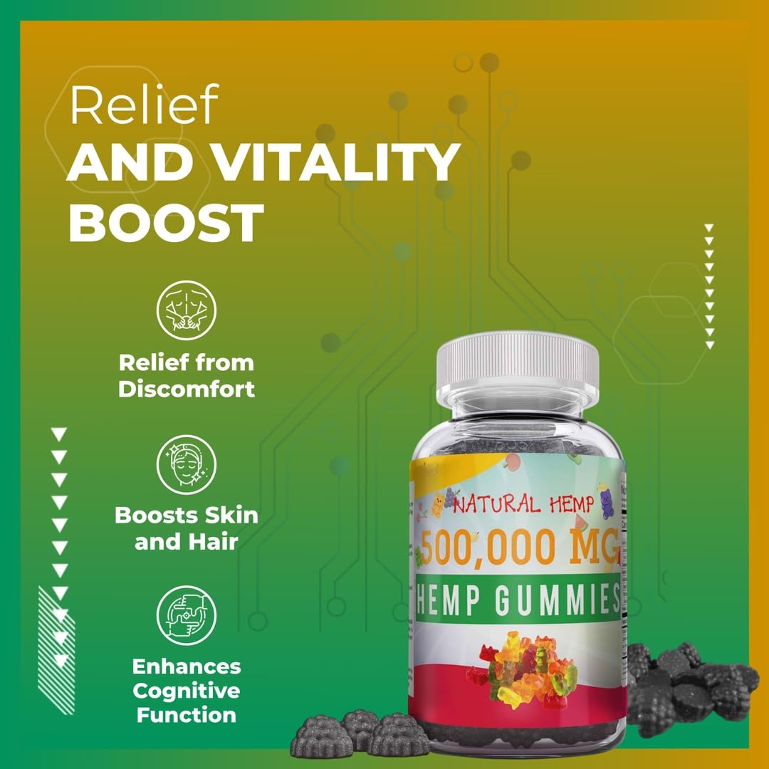 The CBD Project Organic Hemp Gummies 50 Count