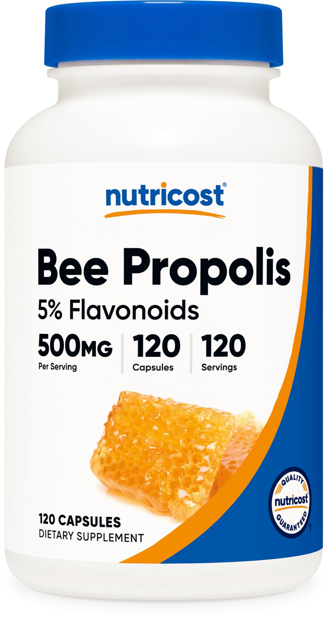 Nutricost Bee Propolis Supplement Capsules, 120 Capsules