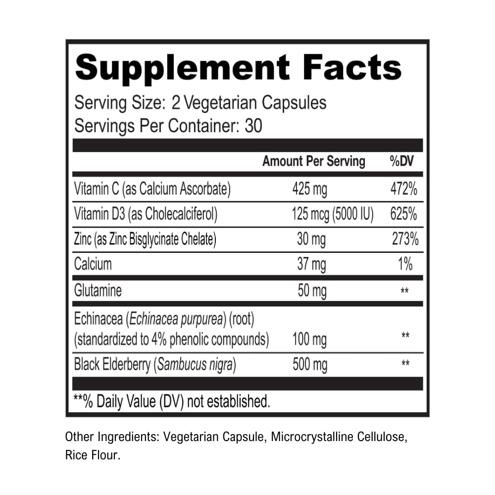 Scimera Bioscience ZincMD Immune Support Supplement Capsules, 60 Capsules