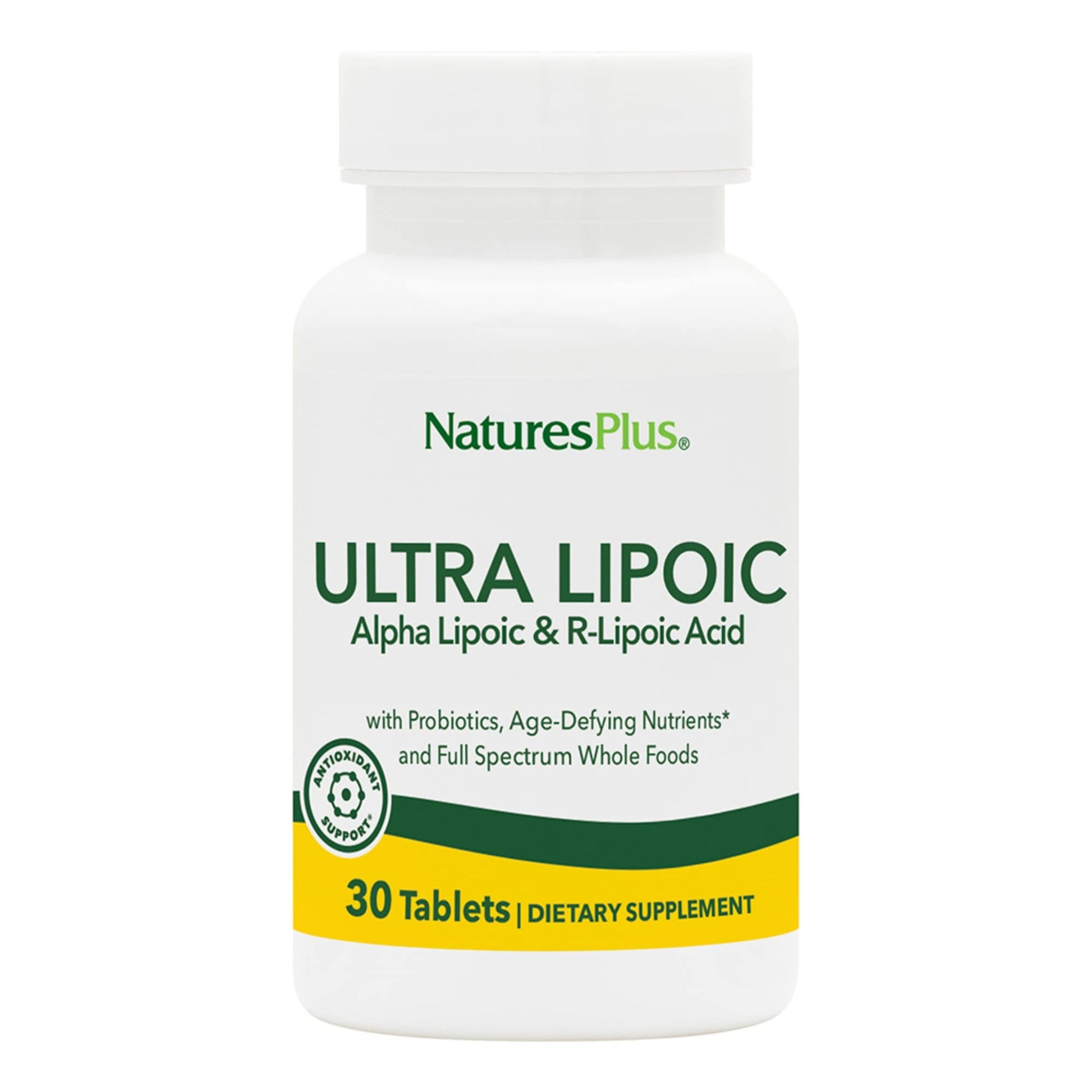 NaturesPlus Ultra Lipoic Bi-Layered Tablets, 1 Count