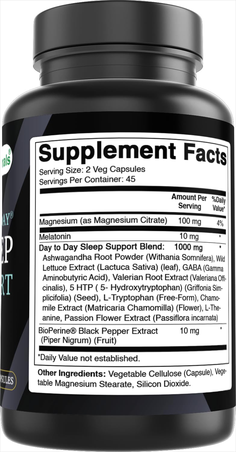 Best Naturals Day-to-Day Sleep Support Capsule, 90 Count