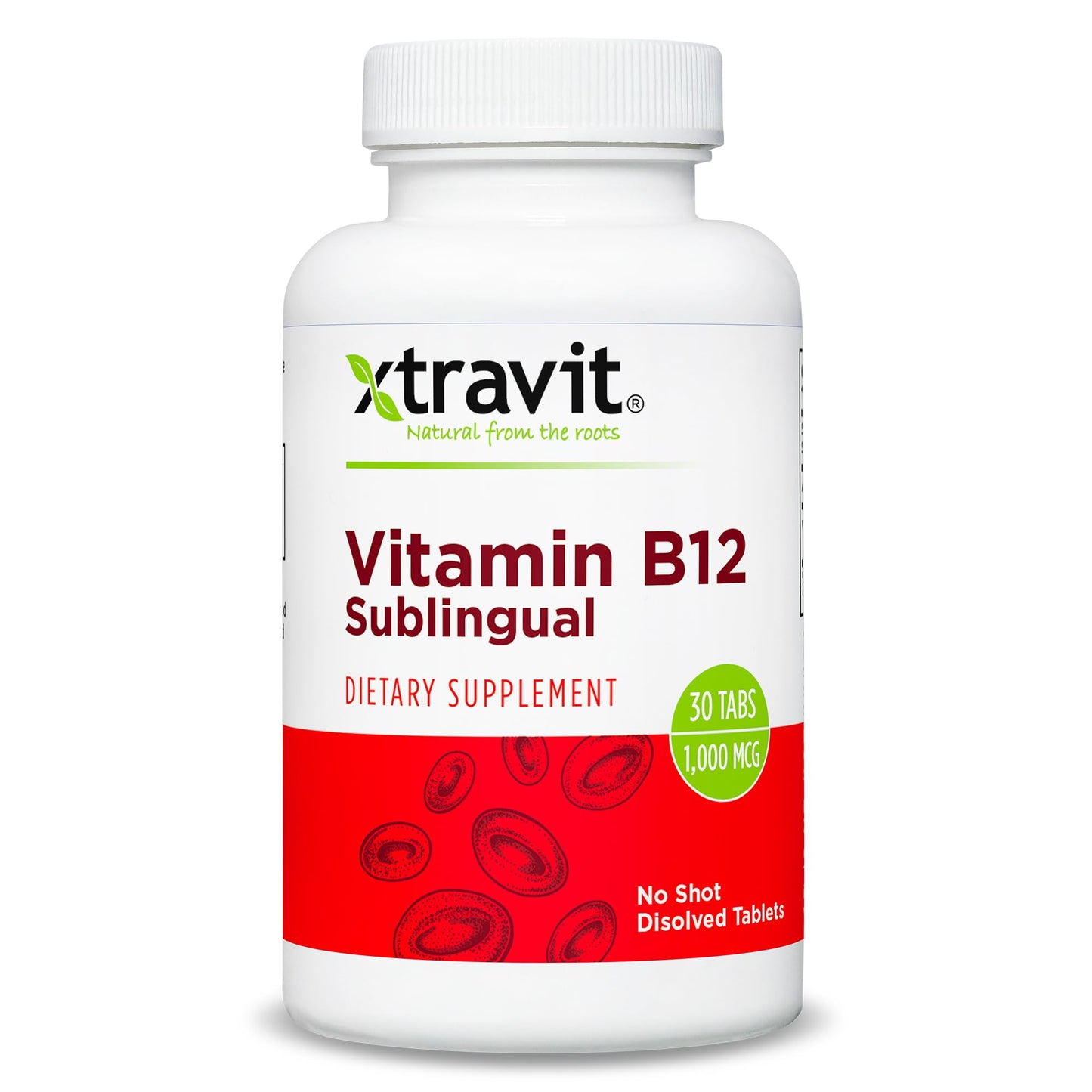 Xtravit Vitamin B12 Supplement 30 Tablets