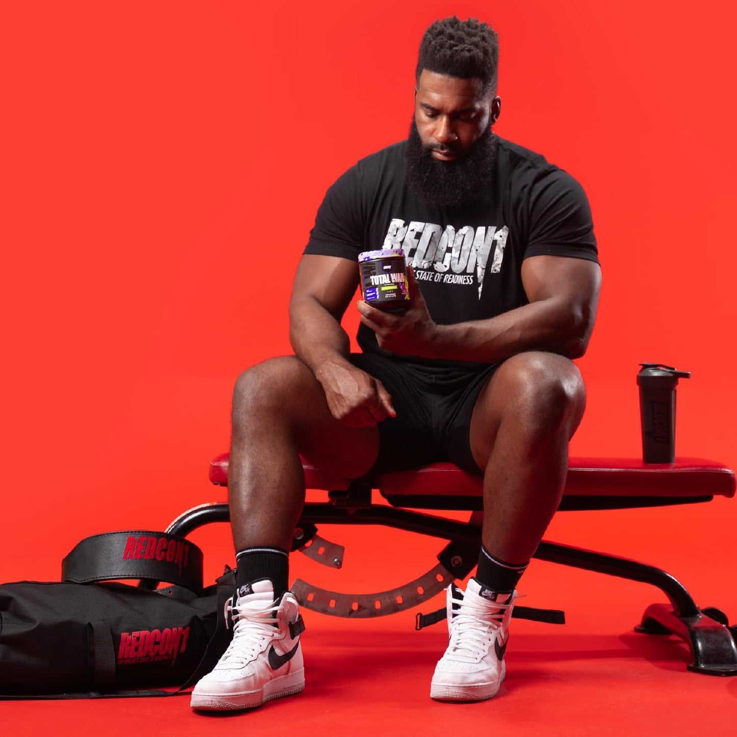 REDCON1 Total War Pre Workout Rocket Bomb Powder, 15.66 oz