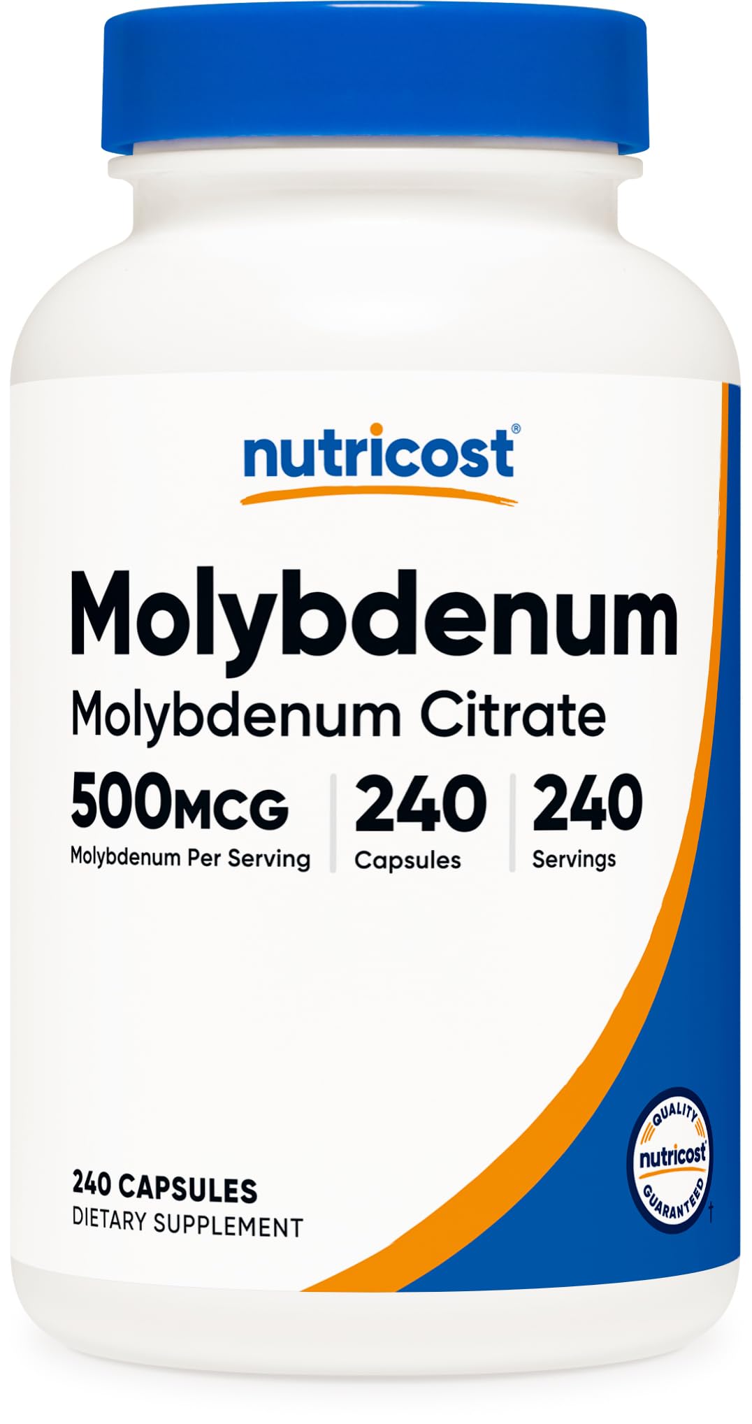 Nutricost Molybdenum Supplement Capsule 240 Count
