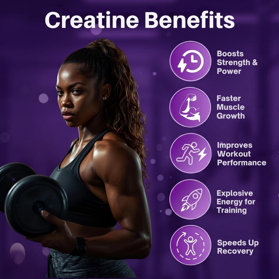 Naturevite Creatine Gummies 120 Count