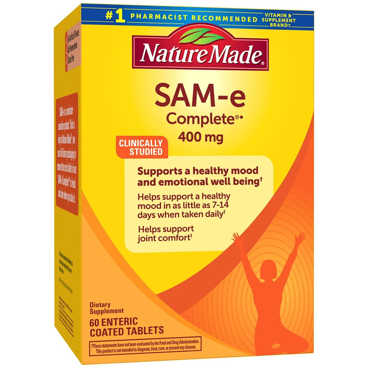 Nature Made SAM-e Complete 400 mg Tablet 60 Count