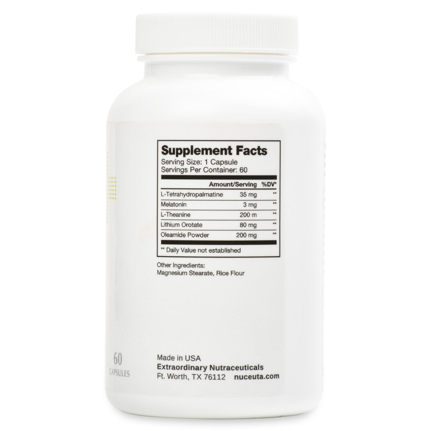 Extraordinary Nutraceuticals Insomnix 60 Capsules