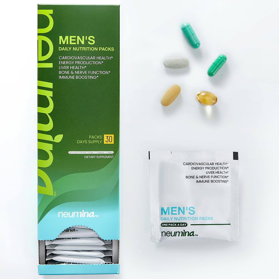 NEUMINA Multivitamin for Men All-in-One Capsule, 30 Count