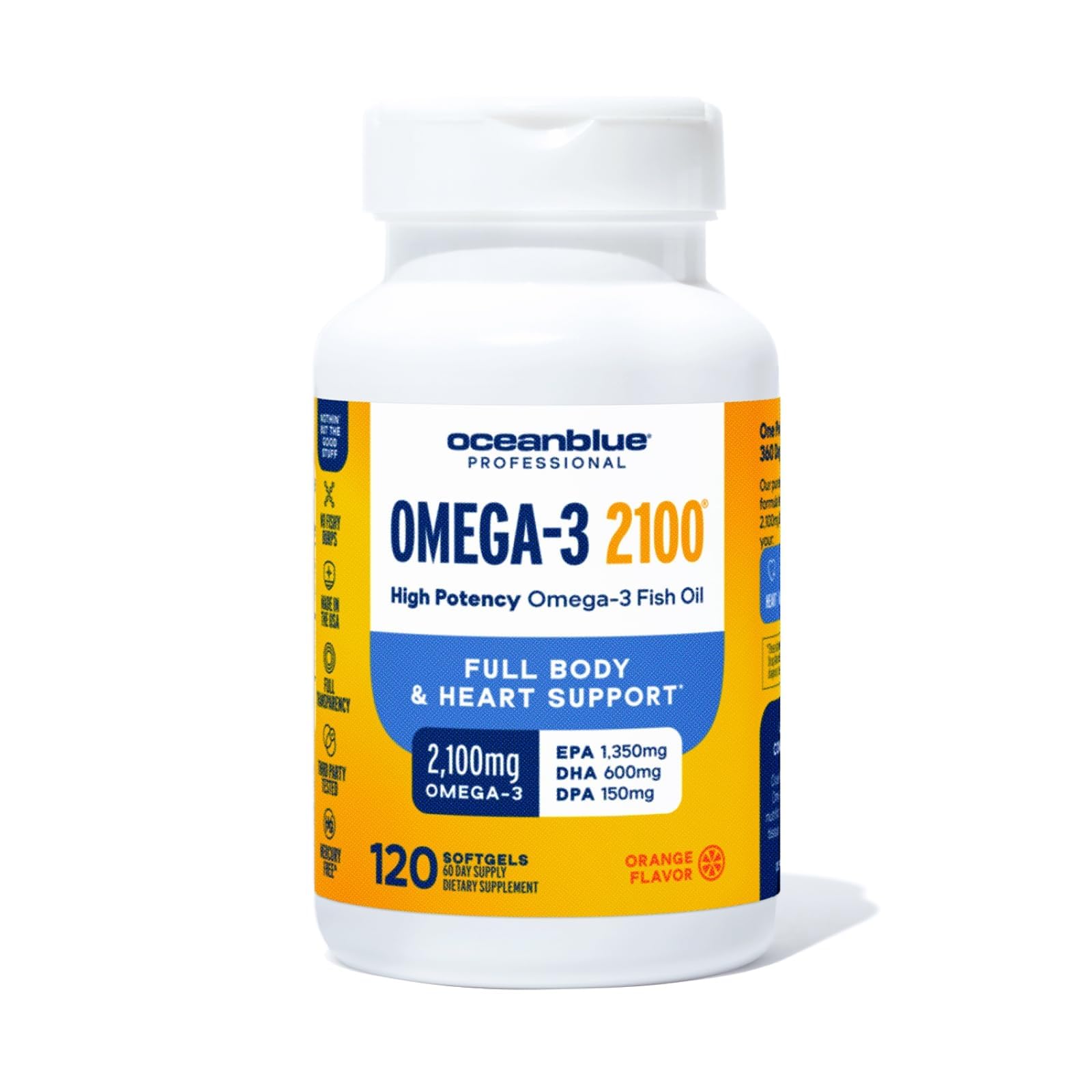 Oceanblue Omega-3 Softgels 120 Count
