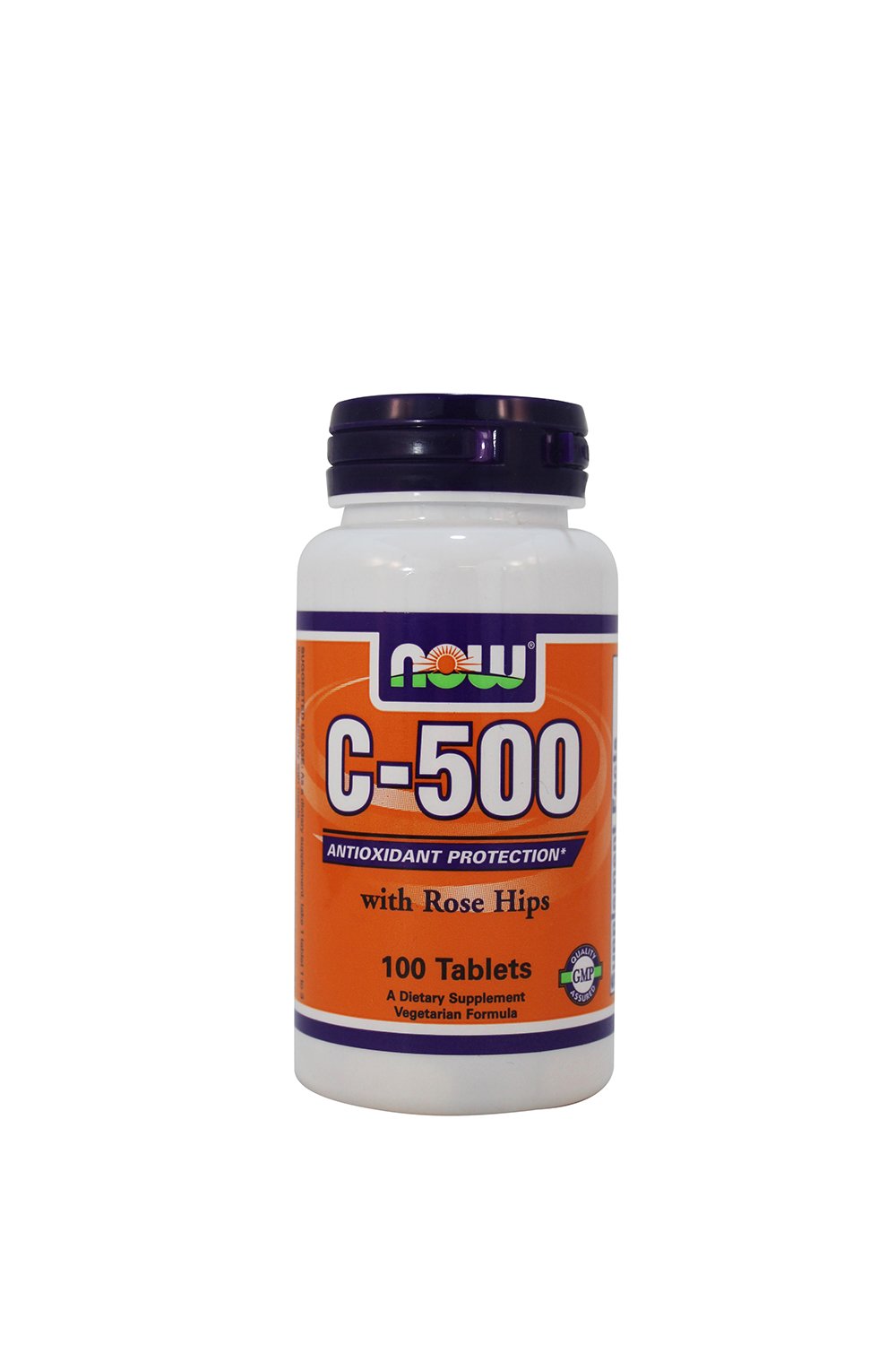 NOW Foods Vitamin C-500 100 Tablets
