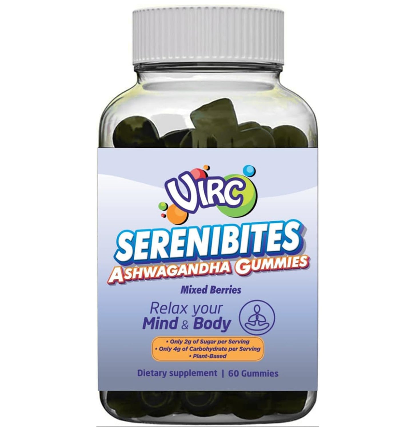 VIRC Snacks Ashwagandha Gummies 60