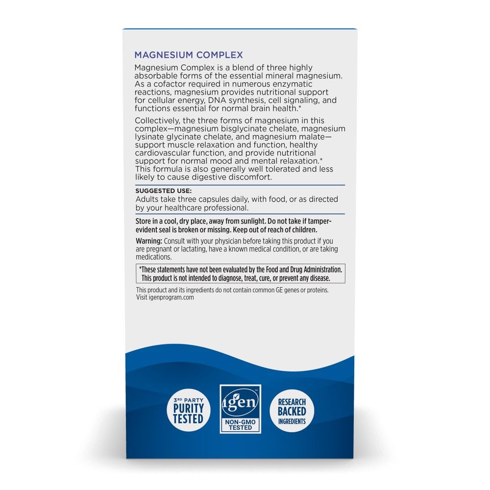 Nordic Naturals Magnesium Complex 90 Capsules