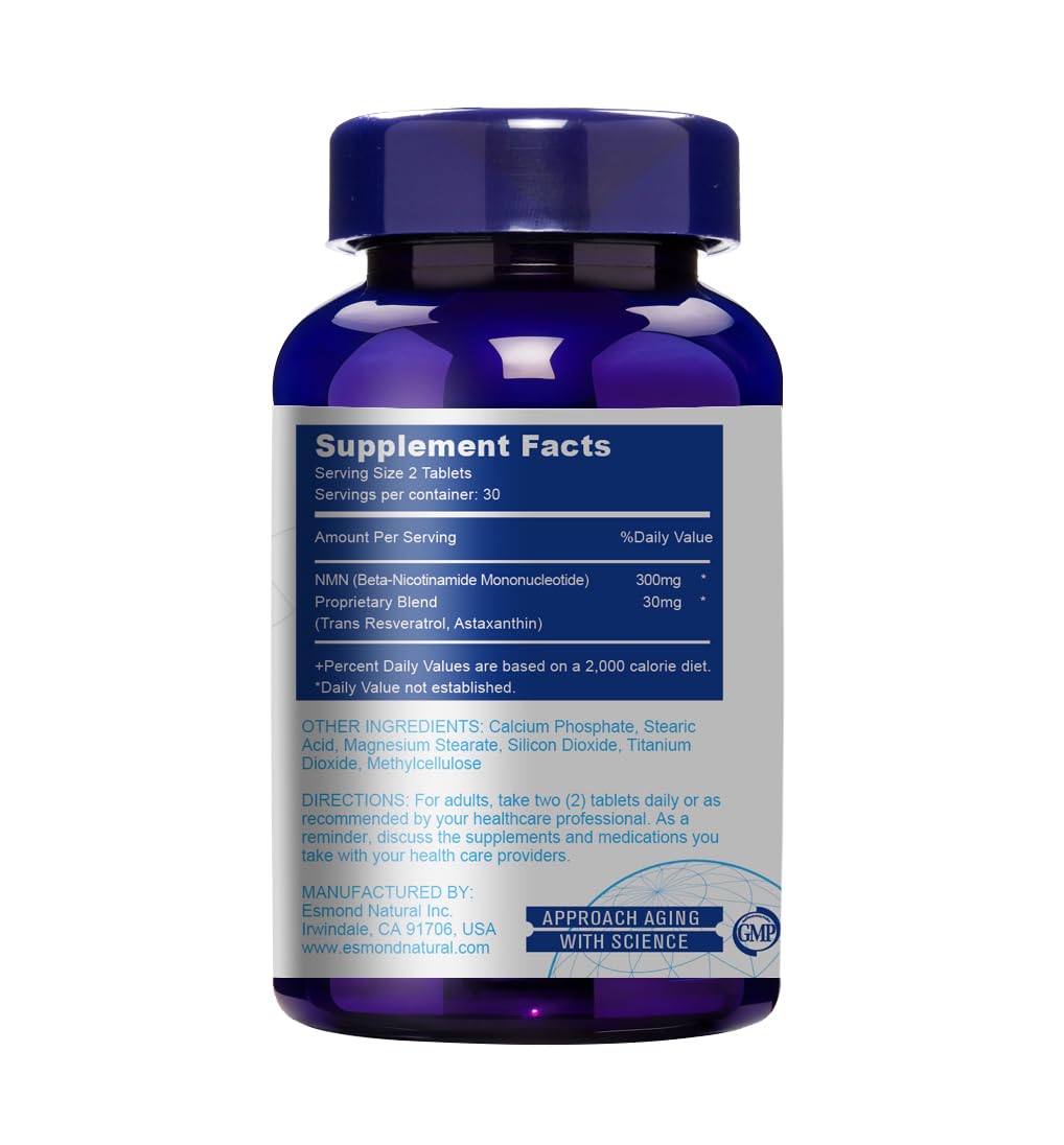 Esmond Natural NMN Plus Tablet 480 Tablets