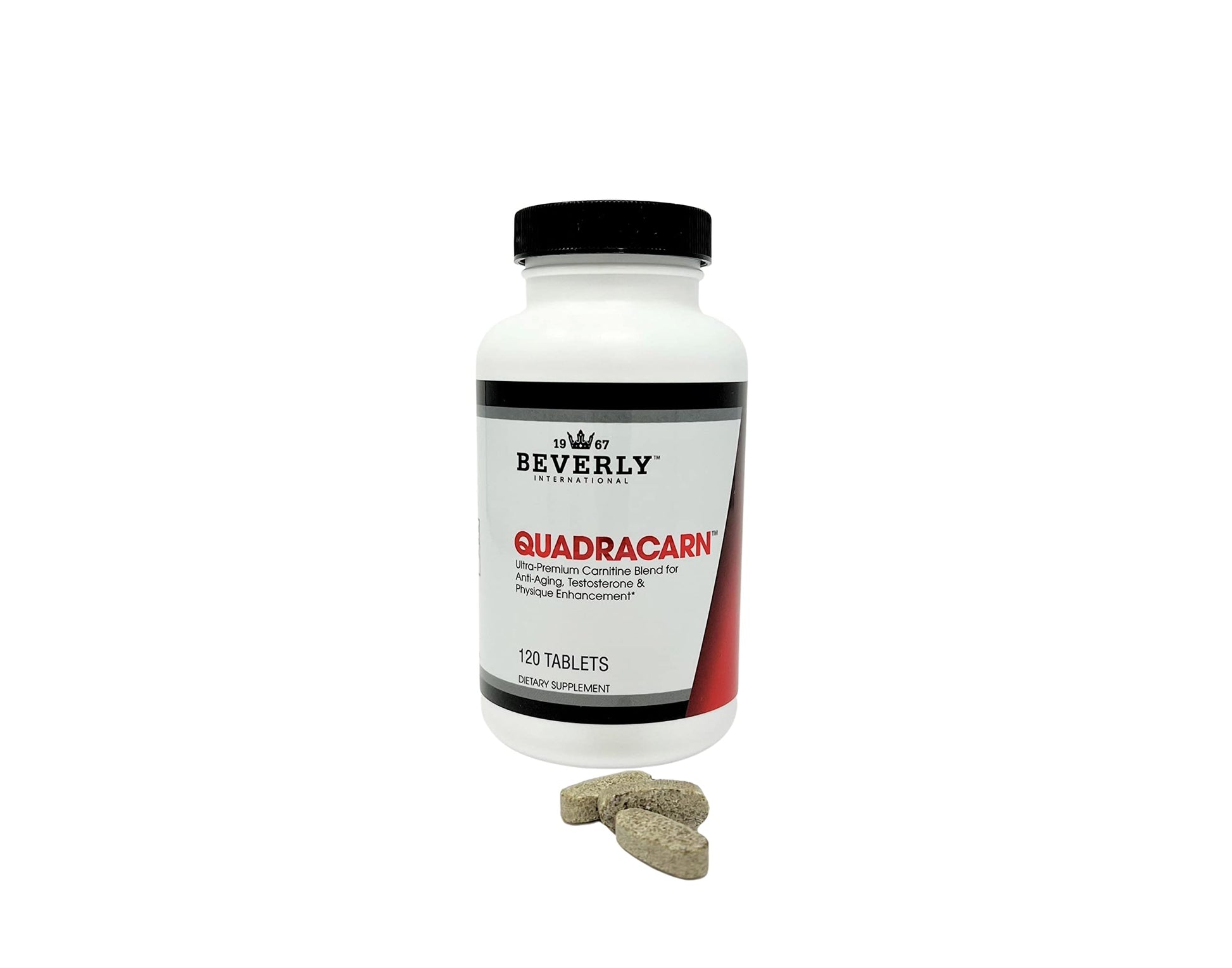 Beverly International Quadracarn Multi-Carnitine Formula Tablet, 120 Tablets